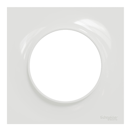 [326738] APPAREILLAGE ODACE PLAQUE STYL BLANC 1 POSTE