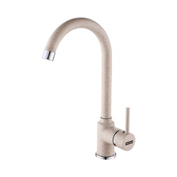 [210693] MITIGEUR EVIER  - TAP POLA SWIVEL SPOUT SIDE HP OATMEAL