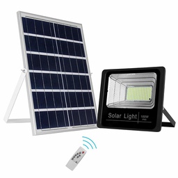 [327076] PROJECTEUR SOLAIRE LED 400W (PANNEAU+TELECOMMANDE)
