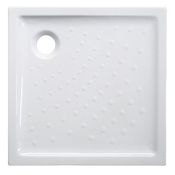 [211114] RECEVEUR GRES EXTRA PLAT 90x90 cm