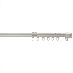 [52480] RAIL EXPRESS EQUIPE 2M60-5M BLC 21X15 BLANC 30x2600x30mm