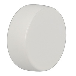 [52520] 2 BOUCHONS METAL DRESSING D25 BLANC BLANC 95x115x25mm