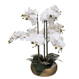 [113182] ORCHIDEE POT CRMQ OR ARTIF H65