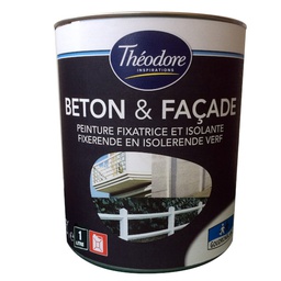 [113329] PEINTURE FIXATRICE ET ISOLANTE BETON ET FACADE 1 LT BLANC