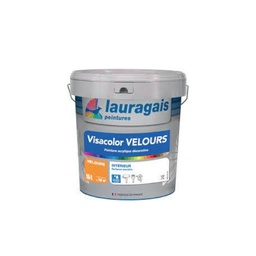 [113339] VISACOLOR VELOURS HD BLANC 15LT  (E0261-015)