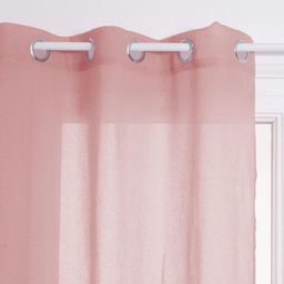 [152845] VOILAGE ETAMINE ROSE 140X240