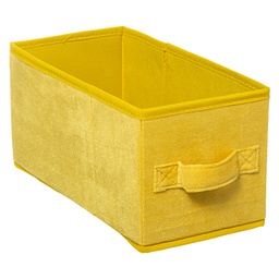 [152880] BOITE RGMT 15X31 VELOURS JAUNE
