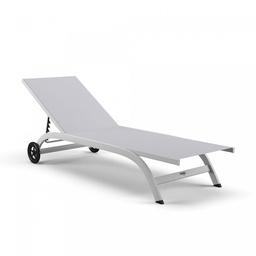 [442216] TRANSAT AVEC ROUES - 5 POSITIONS - L198XL63XH83/34CM