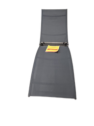 [442217] TRANSAT GRIS - 4 POSITIONS - L176XL54.5XH97/35CM