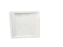 [2326376] RECEVEUR DE DOUCHE A VIDAGE CACHE GIZLI GIDER 130*80 MONOBLOC 6,5CM