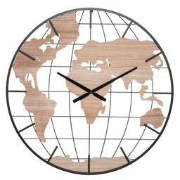 [152979] HORLOGE MET/MDF MONDE JAY D90