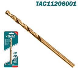 [360988] FORET HSS COBALT POUR METAL 6MM (BLISTER 1PC)