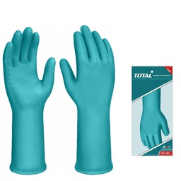 [361024] GANT DE PROTECTION EN PVC VERT 32CM TAILLE L TOTAL