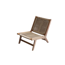 [442383] Chaise relaxante 80x60x72cm corde grise