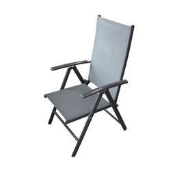 [442392] FAUTEUIL MULTIPOSITIONS PIVOINE GRIS