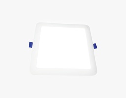 [155205] LUMINAIRE A ENCASTRER 2 EN 1 CARRE 9W 6500K