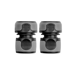[41120] 2 RACCORDS RAPIDE PLASTIQUE D15MM BIMATIERE