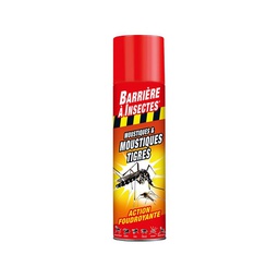 [40733] Aérosol moustiques et moustiques tigres 400ml - BAI