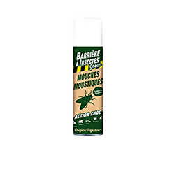 [40731] Aérosol anti mouches et moustiques 400ML - Origine végétale - BAI (12/crtn)