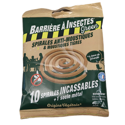 [40924] 10 Anti moustiques spirales - BAI (20/crtn)