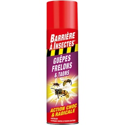 [40914] Aérosol Anti Guêpes Frelons Taons 400ML - PAE - BAI (12/crtn)