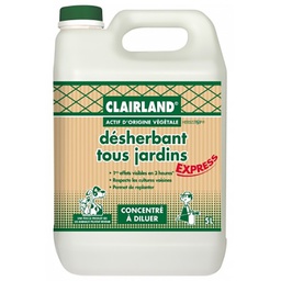 [40788] Désherbant concentré bio pour allées, terrasses 460ML - Clairland (12/crtn)