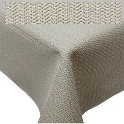 [40078] FLORIDA NAPPE DE JARDIN CAPPUCCINO RONDE 160CM