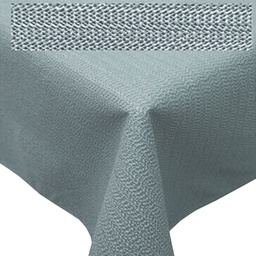 [40061] FLORIDA NAPPE DE JARDIN GRISE 130X160CM