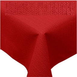 [40053] FLORIDA NAPPE DE JARDIN ROUGE RONDE 130CM
