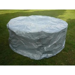 [40144] HOUSSE DE PROTECTION 51 X 47 X 215 CM EN POLYESTER REVETEMENT PVC QUALITE 600 X 300 D AVEC OEILLETS CORDON DE SERRAGE STOPPER ANTI-UV