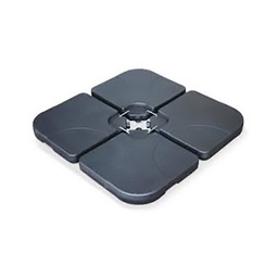 [40265] LOT DE 2 DALLES POUR PARASOL DEPORTE