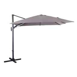 [40260] PARASOL DEPORTE 300X300 TAUPE CAPRI