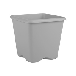 [40310] POT CHORUS CARRE 40 CM - 35,6L GRIS BETON