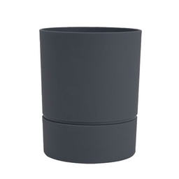 [40340] POT ROND 12,5 CM AQUADUO GRIS ANTHRACITE