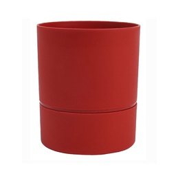 [40341] POT ROND 12,5 CM AQUADUO ROUGE