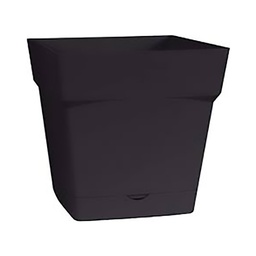 [40352] POT TOSCANE CARRE 24,8 CM - 10,2L GRIS ANTHRACITE