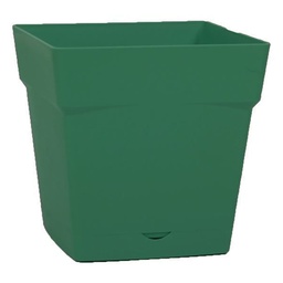 [40369] POT TOSCANE CARRE 24,8 CM - 10,2L VERT JUNGLE