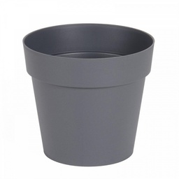 [40348] POT TOSCANE DIAM 15 GRIS ANTHRACITE
