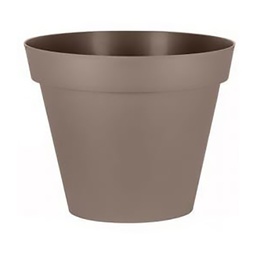 [40345] POT TOSCANE DIAM 40 TAUPE