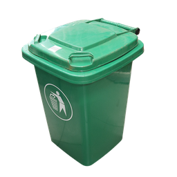[40580] POUBELLE VERTE 50L