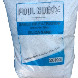 [41313] SABLE DE FILTRATION - SAC DE 20 KG - 1.1MM BLEU