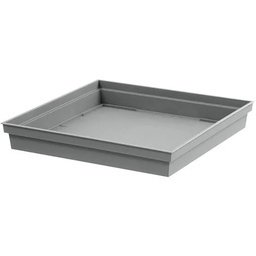 [40426] SOUCOUPE CHORUS CARREE 36,2 CM GRIS BETON