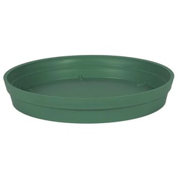 [40464] SOUCOUPE TOSCANE 28 POUR POT 40 VERT JUNGLE