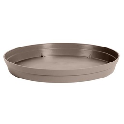 [40447] SOUCOUPE TOSCANE 34,5 POUR POT 48 TAUPE