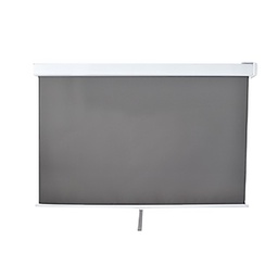 [41060] STORE 150*150CM P1010 CADRE BLANC RAL9010