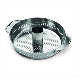 [40151] SUPPORT DE CUISSON POUR POULET WEBER EN INOX