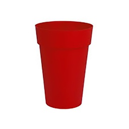 [40502] VASE HAUT TOSCANE GM ROUGE RUBIS