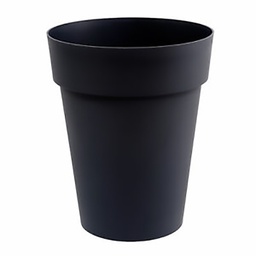 [40494] VASE HAUT TOSCANE PM GRIS ANTHRACITE