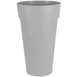 [40506] VASE HAUT TOSCANE XXL H80 CM - 90L GRIS BETON