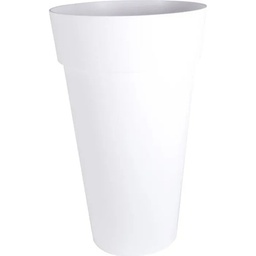 [40505] VASE HAUT TOSCANE XXL H80 CM - 90L TAUPE
